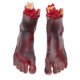 thumbnail image 1 of Matas Artificiales Para Decoracion Horror Bloody Foot Halloween Severed Leg Ornaments Halloween Broken Foot, 1 of 2
