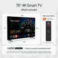 thumbnail image 5 of (Open Box) VIZIO 75" Class V-Series 4K LED HDR Smart TV 2023 V755M-K03, 5 of 23