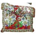 thumbnail image 2 of Duvet Cover Indian Decor Cotton Doona Bedding Coverlets Set with Pillowcase White Tree of Life Doona Bedcover Comforter (Queen 90X85 Inches Approx), 2 of 3