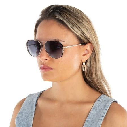 Marc Jacobs MARC 686/S 0RHL 9O Women's Gold Black Frame Sunglasses