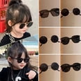 thumbnail image 3 of Gafas de sol negras con protección UV para niños y niñas, nuevas gafas de sol para bebés, niños y niñas, 3 of 3