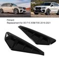 thumbnail image 4 of Embellecedor de ventilación lateral para coche, accesorios exteriores de repuesto para X5 F15 X5M F85 2019-2021, estilo de fibra de carbono, 2 uds., 4 of 8