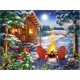 thumbnail image 1 of Kits de pintura de diamante para pájaros de Navidad para adultos, taladro redondo completo 5D, kit de pintura de diamante para árbol de Navidad, pintura de gemas con diamantes, decoración de pared de, 1 of 5
