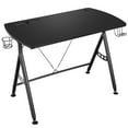 thumbnail image 7 of Topbuy Gaming Desk Y-Shaped Computer Table w/Cup Holder & Phone Slot for Home Office Black, 7 of 7