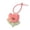 Pink, variant on Flower Doll Keychain, Cute Cartoon Plush Tulip Keychain with Soft Charming Hanging Design, Bag Purse Backpack Accessory for Couple Friend Girlfriend Gift Wholesale Bulk