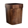 thumbnail image 2 of Contenedor de basura,cubo de basura bote de basura papelera sala de estar,Cubos de basura Papelera de plástico de estilo retro,Contenedor de basura de cubo de basura cuadrado retro,Papelera, 2 of 9