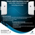 thumbnail image 3 of Puente inalámbrico Ubiquiti LOCOM5 PRECONFIGURADO Nanostation LOCO M5, 3 of 9