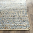 thumbnail image 3 of Safavieh Cape Cod 10X 14Handmade Jute Rug in Natural and Blue, 3 of 5
