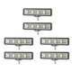 thumbnail image 1 of Luces LED impermeables para barcos, 6 luces de 72 W, resistentes al agua, para cubierta o muelle, 2200 lúmenes, reflector de 120°, luces para barcos., 1 of 8