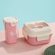thumbnail image 1 of Set de Lonchera y Taza para Niños y Adultos | Lonchera Bento Hermética, Apta para Microondas, con Múltiples Compartimentos | Recipiente de Plástico Duradero de Grado Alimenticio para La Escuela, El T, 1 of 6