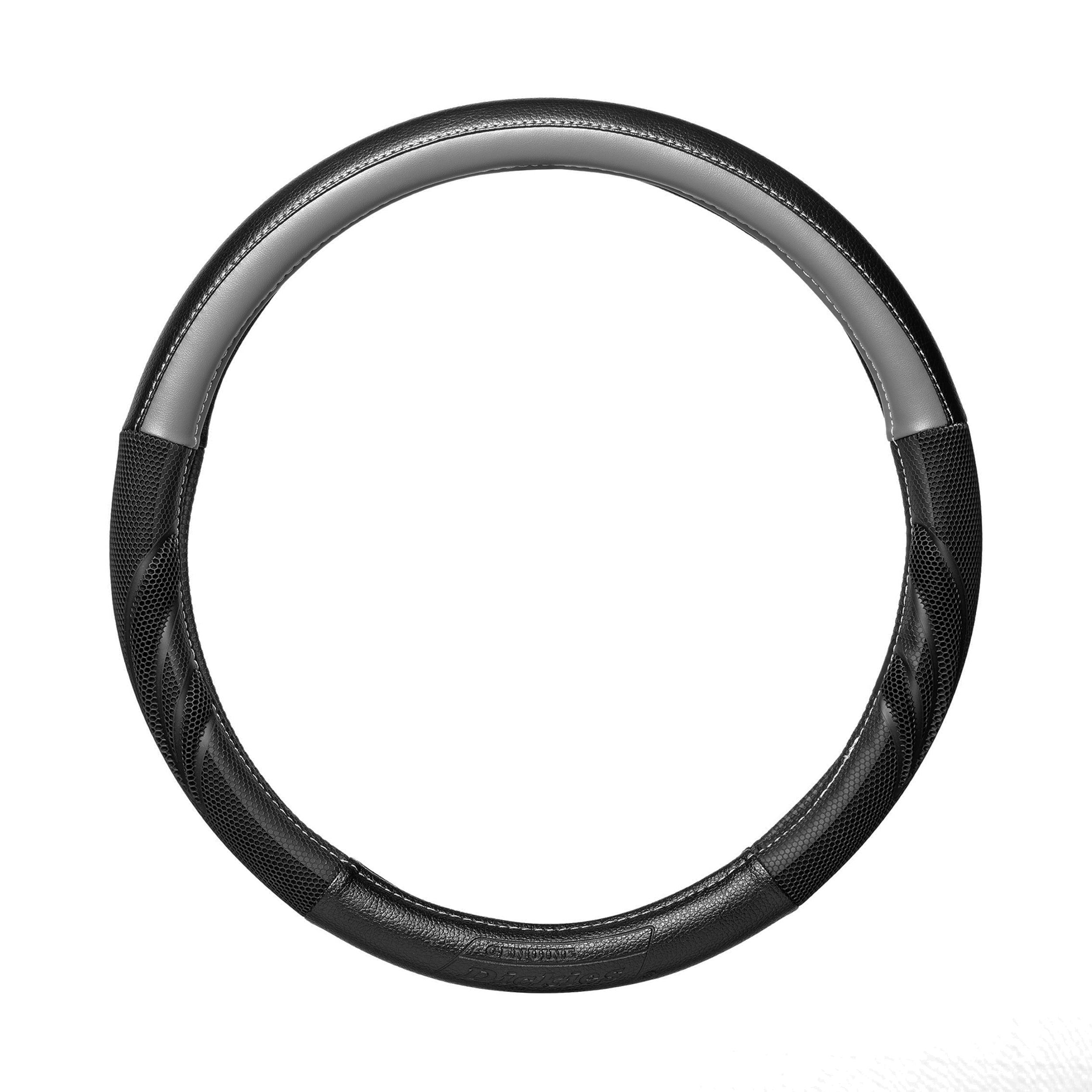 Genuine Dickies Dura Grip Universal Fit Car Steering Wheel Cover, Black