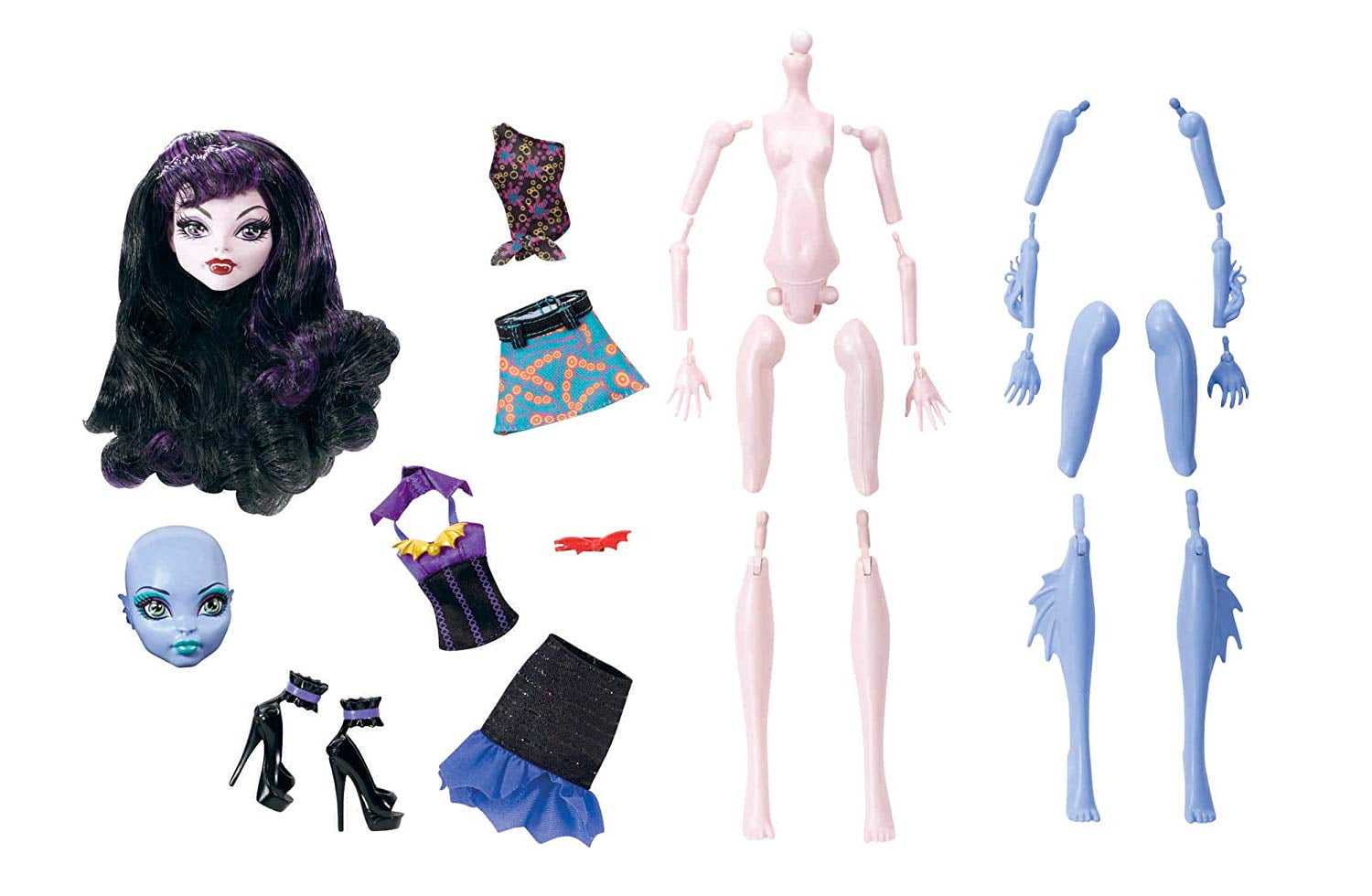 Monster High Createamonster Vampire And Sea Monster Starter Set