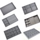 thumbnail image 1 of Seis joyas muestran la caja de efectivo de una lett gris libre más seis grises más tres más grises más uno más negro con 15 más gris por 18, 1 of 7