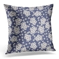 thumbnail image 1 of BSDHOME Flower Floral Design Small Artistic Blossom Canvas Color Throw Pillow Case Pillow Cover Sofa Home Decor 16x16 Inches, 1 of 1