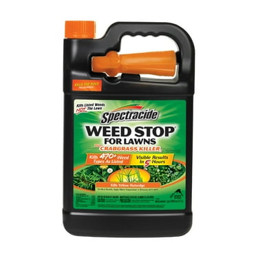 Spectracide Weed Stop for Lawns Plus Crabgrass Killer, Ready-to-Use Formula, 1 Gallon