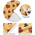 thumbnail image 5 of FMSHPON Thanksgiving Turkey Hats Xmas Christmas Tree Skirt Stand Mat for Holiday Party Decoration Indoor Outdoor 36 inches, 5 of 6