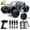 1:18 Gray, variant on Tcovle High Speed RC Car, 1:16 Scale 25+MPH Remote Control Monster Truck, 4WD Electric Vehicle Hobby Toy for Kids Adults