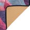 thumbnail image 4 of BZSMCE Vintage Area Rugs Floral Black Cat Creative Area For Home, 4 of 7