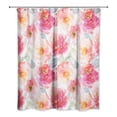 thumbnail image 2 of Creative Products Pink Big Watercolor Florals 71x74 Shower Curtain, 2 of 2