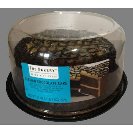 The Bakery At Walmart 7" German Chocolate Cake With Fudge Icing/German Chocolate Filling, 37 oz