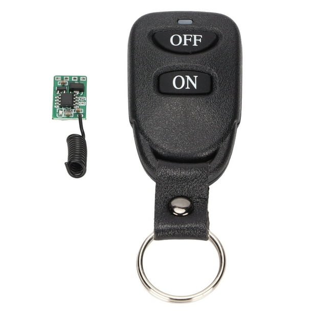 Módulo Receptor De Relé, Interruptor De Control Remoto Inalámbrico Multifunción De 433 Mhz Mini RF ABS+PCB Para Luces LED Para Garaje