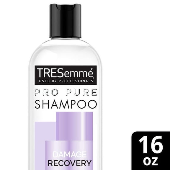 TRESemmé Pro Pure Shampoo for Damaged Hair Damage Recovery Sulfate Paraben 16 Oz (Each)