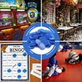 thumbnail image 5 of Hakitaroom Juego De 100 Fichas De Juego De Fichas De Póquer De Plástico Opaco Con Caja De Almacenamiento (Azul Real 1,26 Pulgadas), 5 of 5