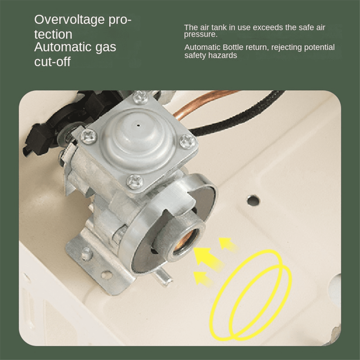 Outdoor Camping Cooking Gas Stove Strong Trips Burner Grill Super Light Travel Supplies Cooking Utensils-White