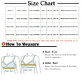 thumbnail image 3 of XMMSWDLA Push Up Bras for Women Plus Size Floral Lace Underwire Bra Comfortable Bras for Women Everyday Bras, 3 of 7