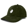 thumbnail image 5 of Dalix Ghost Corduroy Cotton Baseball Cap Adjustable Hat Mens in Dark Green, 5 of 5