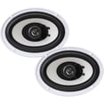 thumbnail image 1 of Pyle PLMR692 260W 6x9-Inch 2-Way Marine Speakers, White, 1 of 4