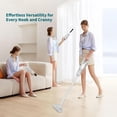 thumbnail image 3 of Seov Cordless Vacuum Cleaner, Stick Vac with Tangle-Resistant Design, Up to 60 Minutes, Powerful Suction, Rechargeable, Lightweight, and Versatile for Carpet, Hard Floor, Pet Hair, 3 of 7