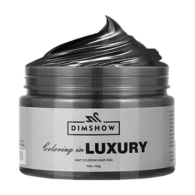 Crema para teñir el cabello desechable con color ligero, fácil de limpiar, ingredientes vegetales, no irritante, 120 g