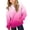 Pink, variant on Cute Hoodies for Teen Girls Trendy Preppy Hooded Sweatshirts Oversized Long Sleeve Pullover Sweatshirt Girls Gradient Clothes