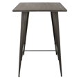 thumbnail image 4 of Table de bar industriel Oregon, de LumiSource, 4 of 6