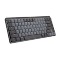 thumbnail image 1 of Logitech MX Mécanique Mini Clavier Sans Fil Illuminé, Commutateurs Clic, Rétroéclairé, Bluetooth, USB-C, macOS, Windows, Linux, iOS, Android, Graphite, 1 of 13