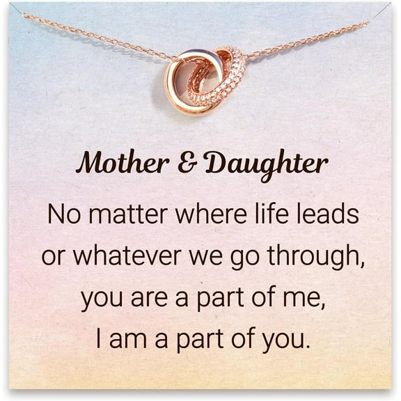 Mother Daughter Necklace, Gifts For Mom, Mama Necklace For Women, Mom Birthday Gifts, Daughter Gifts From Mom, Christmas Mothers Day[o1136]