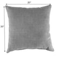 thumbnail image 4 of Jordan Manufacturing 20" x 20" Square Outdoor Throw Pillow (2 Pack), 4 of 9