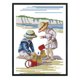 thumbnail image 2 of Punto de cruz parcial Play By The Sea 11CT Kits impresos de dobladillo de algodón DIY (K252) Hugtrwg Para estrenar, 2 of 9