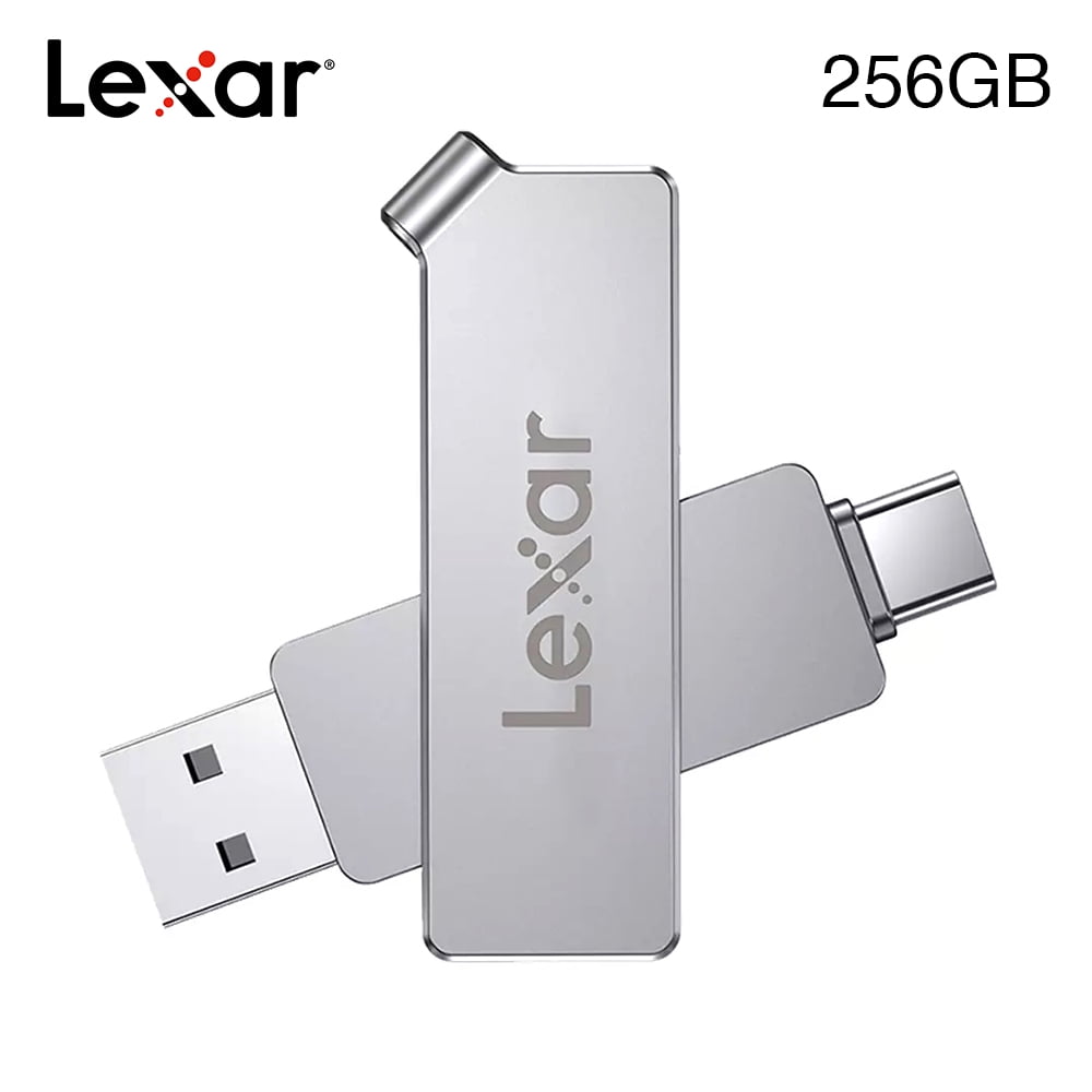 Kootion 1Pcs USB 3.0 32GB 64GB 128G Dual Fingerprint Design Flash Drive Storage 