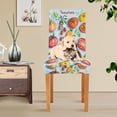 thumbnail image 4 of Yayeee 4 Pack Dining Chair Covers Stretch Parson Chairs Slipcovers Seat Protector, Yellow Tomatoes, 4 of 6
