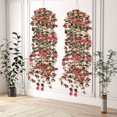 thumbnail image 5 of Topboutique Artificial Flower Garland,5 Pcs 40ft Fake Pink Roses Vines,Silk Flowers Hanging Rose Ivy Garland,Faux Plastic Flower Vines with Green Leaves for Home Wedding Party GardenDecor,8ft/Pc, 5 of 7