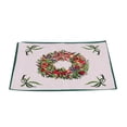 thumbnail image 1 of Navidad Felpudo De Bienvenida Impermeable Antideslizante Felpudo De Goma Duradero Alfombras Delanteras Para La Entrada Decoración Navideña Speravity HA046208-03, 1 of 6