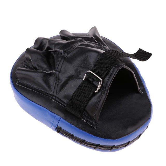 Punching Kick Raqueta de doble mano Kicking Strike Hand Mitts Fit para Azul negro Zulema Almohadillas para patear Taekwondo