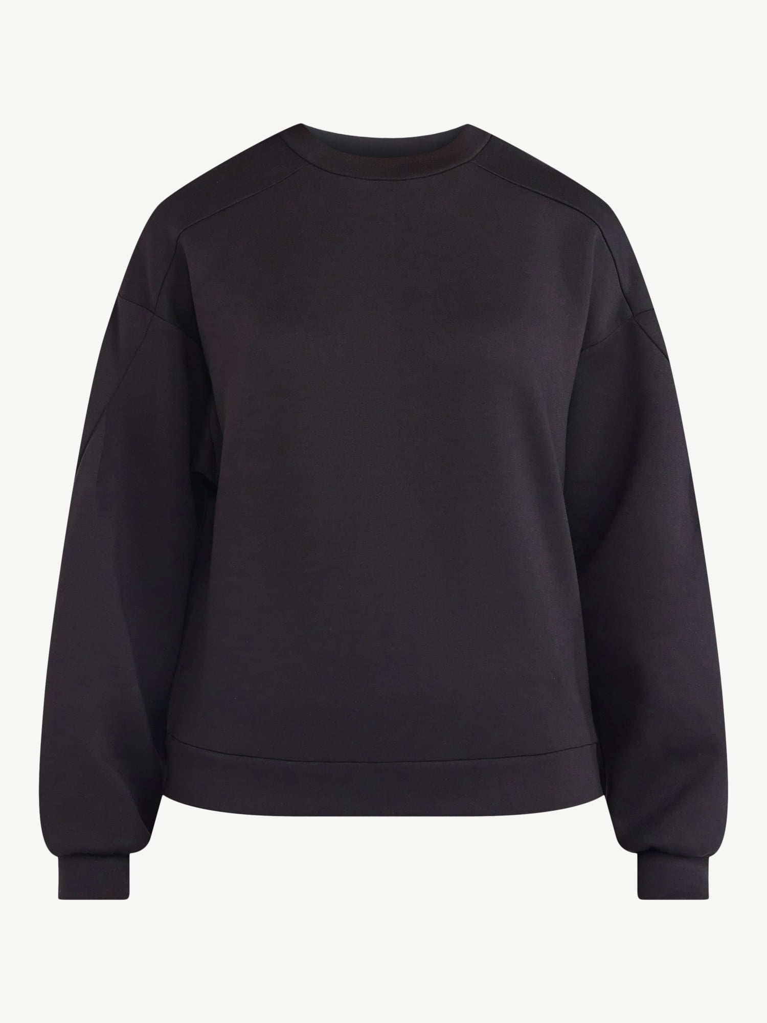 Avia Women's Luxe Fleece Crewneck Sweatshirt, Sizes XS-XXXL