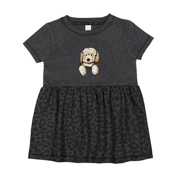 Inktastic Pocket Goldendoodle Girls Baby Dress