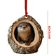 thumbnail image 2 of Christmas Tree Ornament Hanging Decorations, Acrylic Hollow Pendant with Santa Claus Elf Snowman Figures for Holiday Party Gift Home Decoration, 2 of 6