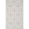 thumbnail image 1 of Safavieh Dhurries Grey Contemporary Rug - Runner 2'6" x 4', 1 of 4