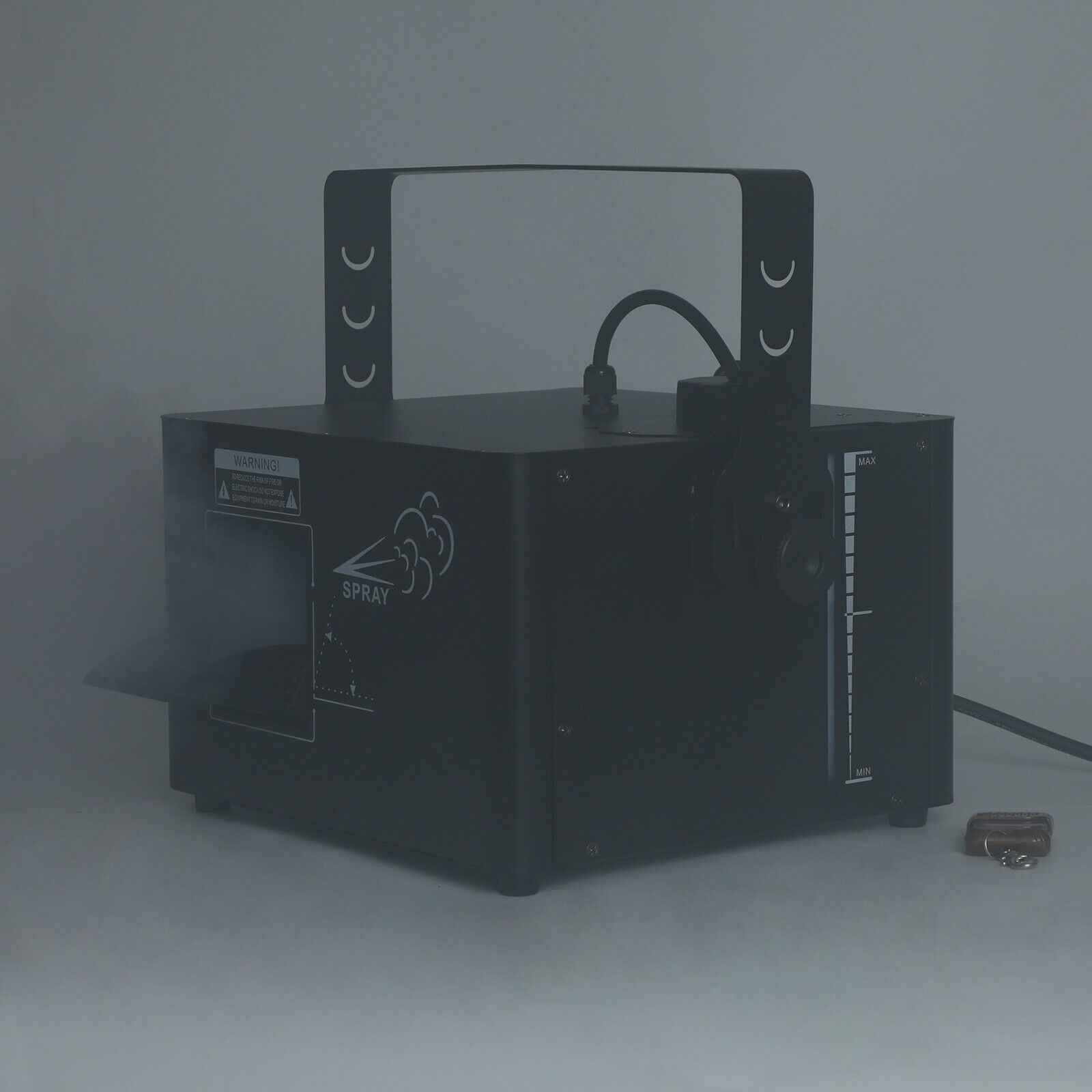 DMX Low Profile Hazer Haze Smoke Fog Machine Theater DJ Stage Effect & RC 1500W for stage performances, bars