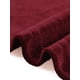 thumbnail image 5 of Vestido de Promoción de Talla Grande para Mujeres Agnes Orinda de Terciopelo con Cuello en V, Lentejuelas Brillantes, Manga Corta, Bajo Alto, Elegante, Corte A, Midi, 1X Burdeos, 5 of 5